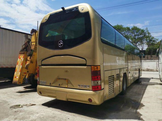 حافلة لمشاهدة معالم المدينة الخلفية Weichai Engine أبواب مزدوجة Beifang العلامة التجارية المستخدمة في الحافلة السياحية BJF6120