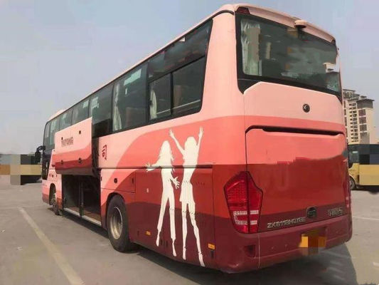 Yutong 39 مقعدًا حافلة مستعملة 2019 سنة Euro IV حافلة حافلات مستعملة ZK6118 Weichai محرك خلفي 336kw