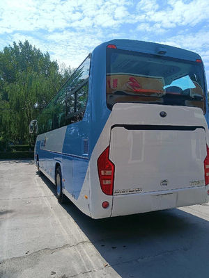 2015 سنة 51 مقعدًا أبواب مزدوجة Zk6119 تستخدم حافلات Yutong مع مقعد جديد بطول 40000 كيلومتر