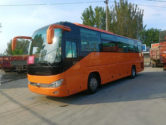 2016 سنة 53 مقاعد مزدوجة الأبواب Zk6119 حافلات Yutong مستعملة مع مكيف هواء بدون حوادث