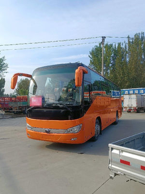 2016 سنة 53 مقاعد مزدوجة الأبواب Zk6119 حافلات Yutong مستعملة مع مكيف هواء بدون حوادث