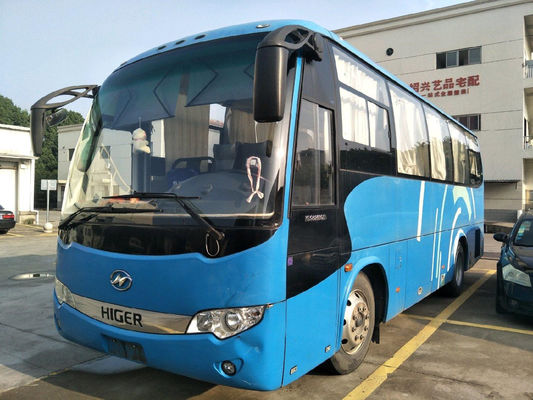 37 مقعدًا 2014 سنة مستعملة Higer KLQ6896 Bus حافلة حافلة مستعملة LHD محرك ديزل بدون حوادث