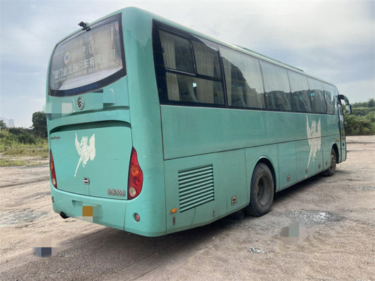مستعمل Golden Dragon Bus XML6113 حافلة لمشاهدة معالم المدينة 49 مقعدًا محرك خلفي لحافلة المدينة