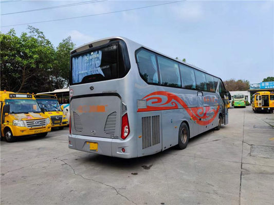 حافلة صغيرة مستعملة Kinglong Coach XMQ6125 حافلة صغيرة 51 مقعدًا ملحقات حافلة المحرك الخلفي Weichai مع Yutong Higer