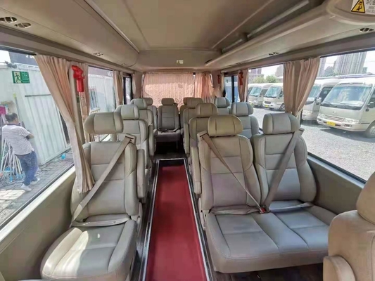 2018 سنة 14 مقعدًا تستخدم حافلات Yutong CL6 مستعملة محرك ديزل ميني باص مع مقعد فاخر