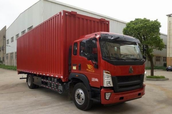تستخدم 4x2 Drive Mode HOWO 151HP Cargo Truck Lorry Truck