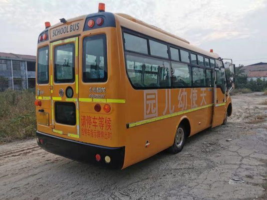 حافلة مدرسية مستعملة Dongfeng EQ6750 To-Yota Coaster 2018 30 Seater Bus Coach Bus تستخدم 44 مقعدًا