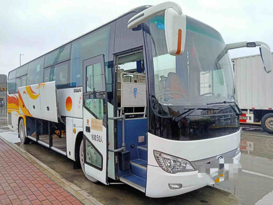 Yutong Luxury ZK6119 حافلة مستعملة 50 مقعدًا 2017 هيكل وسادة هوائية