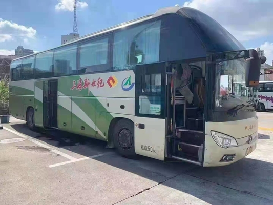 2019 سنة 50 مقاعد مستعملة Yutong ZK6127 حافلة مستعملة حافلة ركاب محرك ديزل RHD Passenger Bus