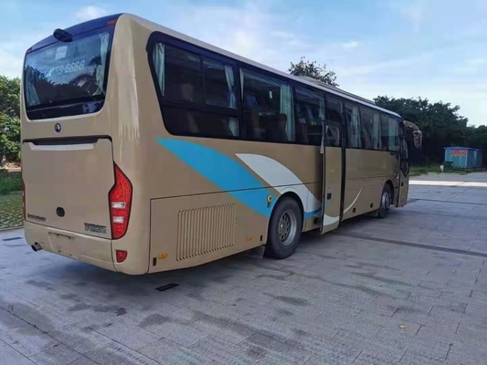 حافلة Yutong تستخدم ZK6116 حافلة ركاب 50 مقعدًا حافلة سياحية Yuchai Engine أبواب مزدوجة