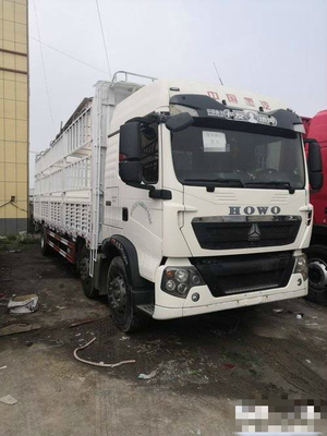 Howo Cargo Used Dump Truck 6 * 2 Warehouse Grid 420hp LHD