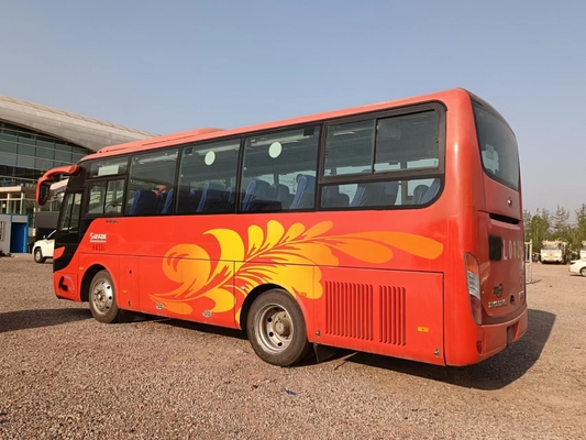 حافلة صغيرة مستعملة Yutong Zk6808 حافلة سياحية مستعملة 35seats LHD Yuchai Engine