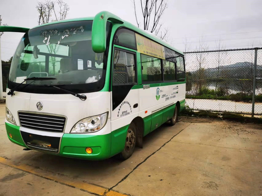 Dongfeng EQ6606 Chinese Brand Used Mini Bus 19seats 5.9m Length Euro V 2018