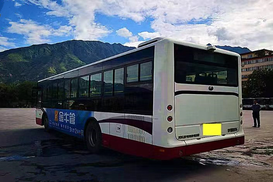 32/92 مقعدًا تستخدم Yutong Bus Zk6105 حافلة المدينة المستخدمة في النقل العام لمحرك الديزل