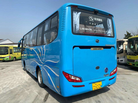 تستخدم Kinglong Coach Bus LHD Front Engine XMQ6802 Yuchai Engine حافلة مستعملة