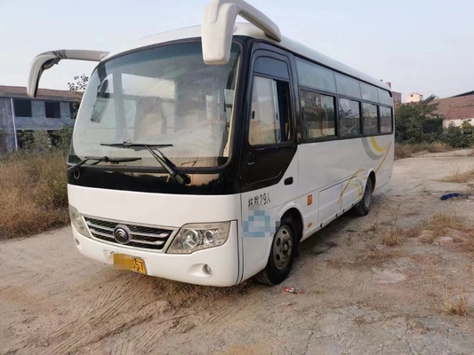 2015 سنة 29 مقاعد تستخدم Yutong Coach Bus ZK6729 للسياحة Tansportation