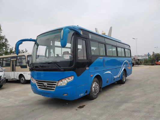 34 Passenger Mini Bus محرك أمامي يستخدم الحافلة السياحية Yutong Left Steering ZK6842d