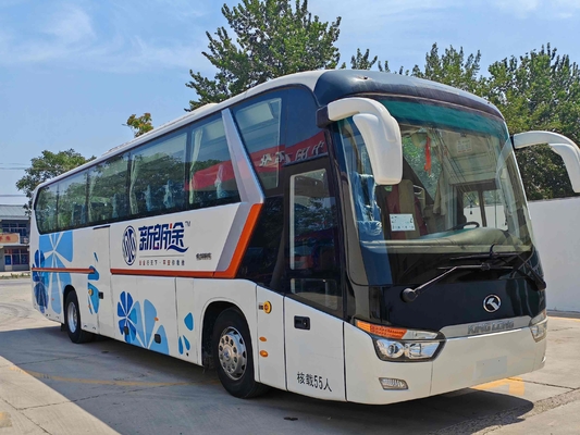 جودة  Used King Long Coaches XMQ6129 Airbag Suspension 2016 Year 55 Seats 2 Passenger Doors LHD/RHD Luggage مصنع