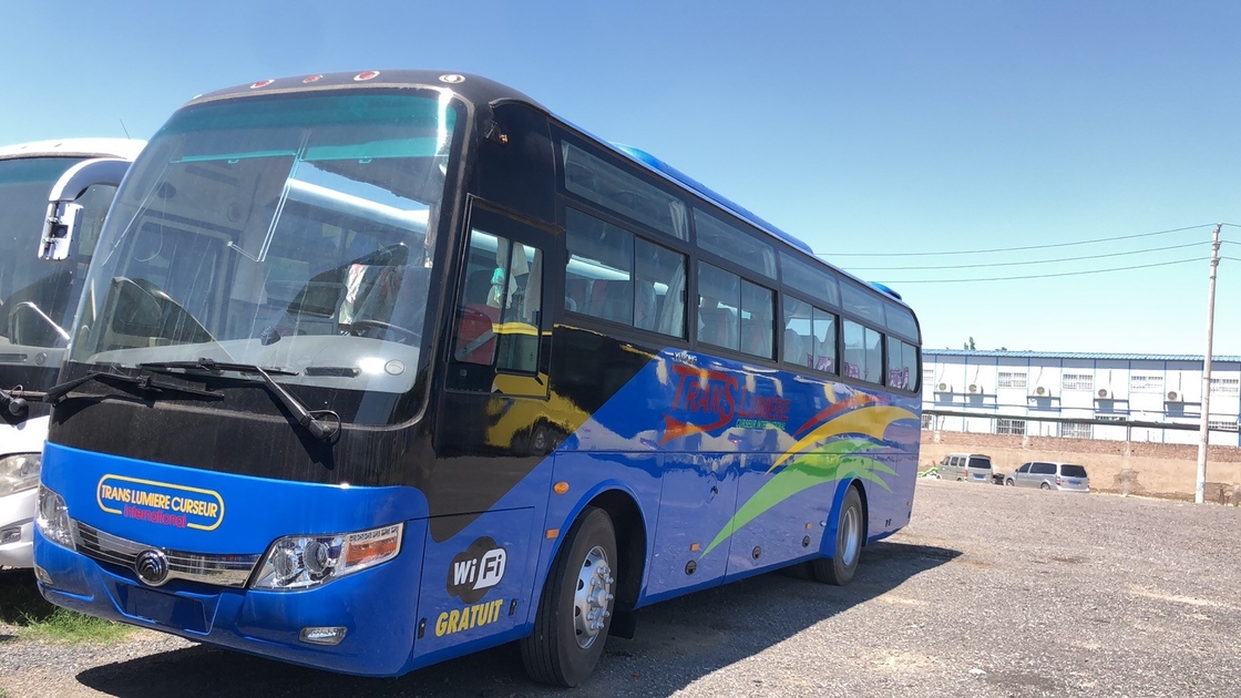 Raer Engine Rhd تستخدم حافلات Yutong ZK6107H Coach ببابين للمركبة الفاخرة 47 مقعدًا