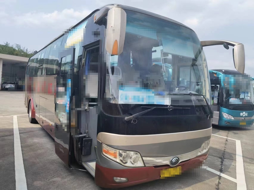 تستخدم حافلة مستعملة حافلة صغيرة Yutong 45 مقعدًا محرك خلفي RHD Zk6107 حافلة ركاب