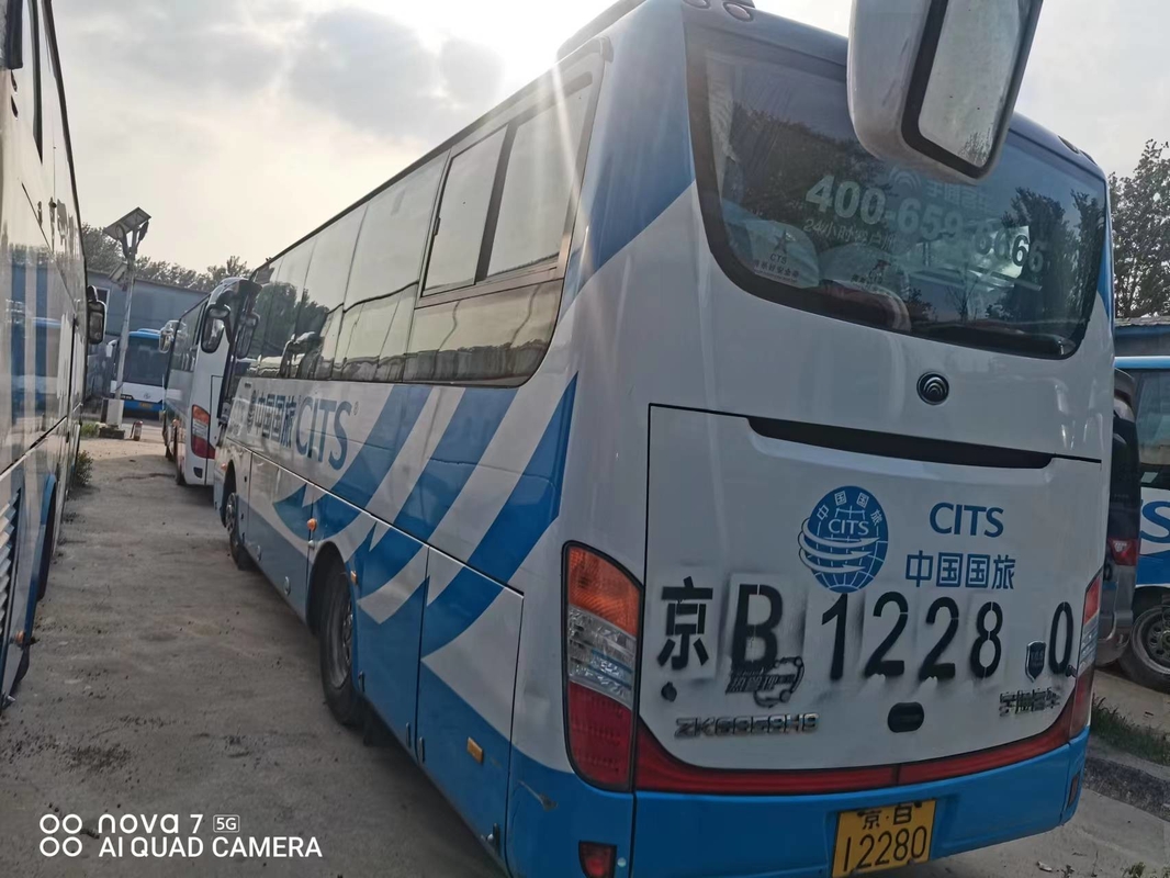 35 مقعدًا تستخدم محركات الديزل Yutong Bus ZK6858 Mini RHD للنقل