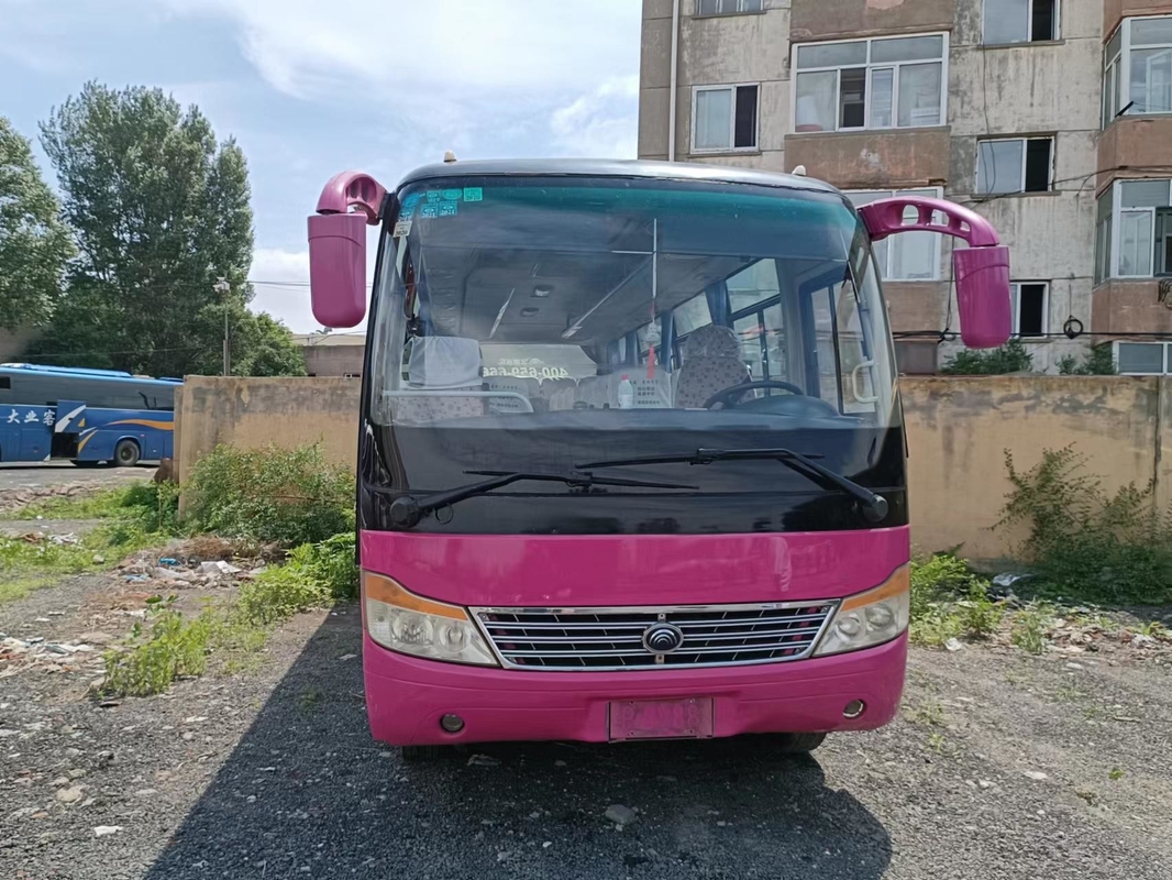 31 Seater Mini Bus Yutong Front Engine Bus Passenger Van ZK6752D حافلة مدرسية مستعملة