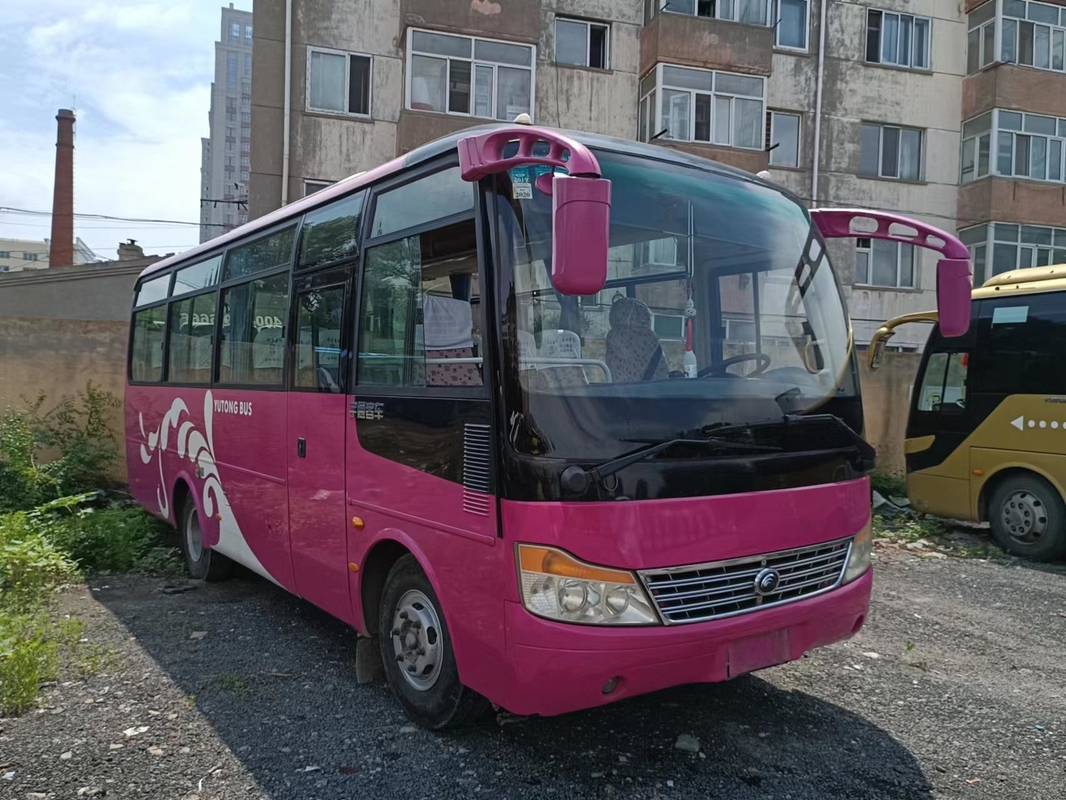 31 Seater Mini Bus Yutong Front Engine Bus Passenger Van ZK6752D حافلة مدرسية مستعملة