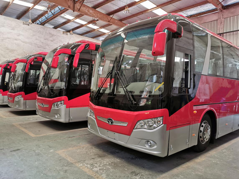 2019 سنة 49 مقعدًا جديد DAEWOO Bus GDW6117HKD Coach Bus LHD في حالة جيدة