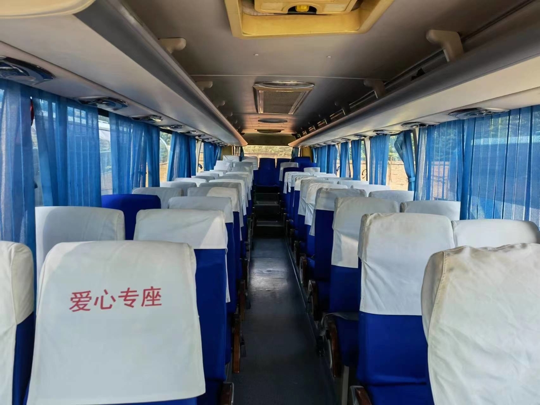 2013 سنة 55 مقعدًا تستخدم Sunlong Bus SLK6122 Coach Bus LHD Steering في حالة جيدة