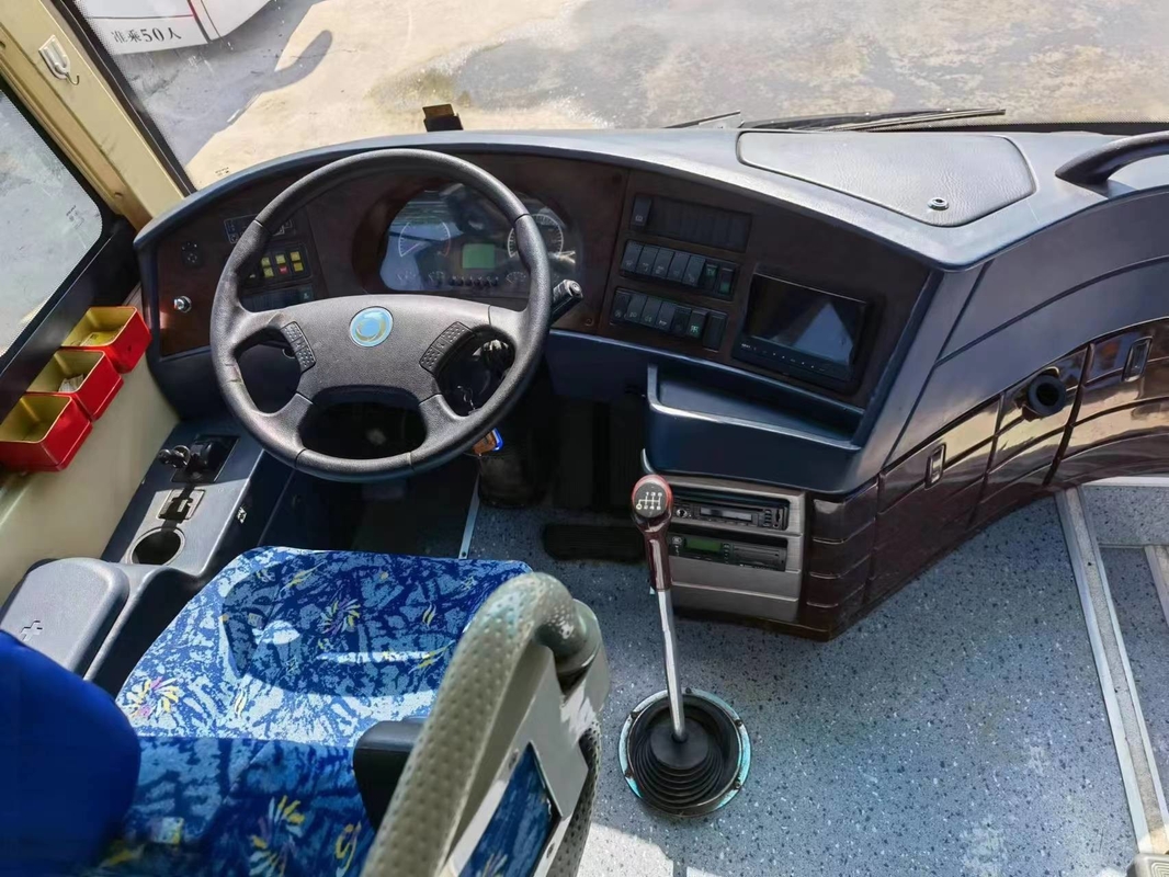 2013 سنة 55 مقعدًا تستخدم Sunlong Bus SLK6122 Coach Bus LHD Steering في حالة جيدة