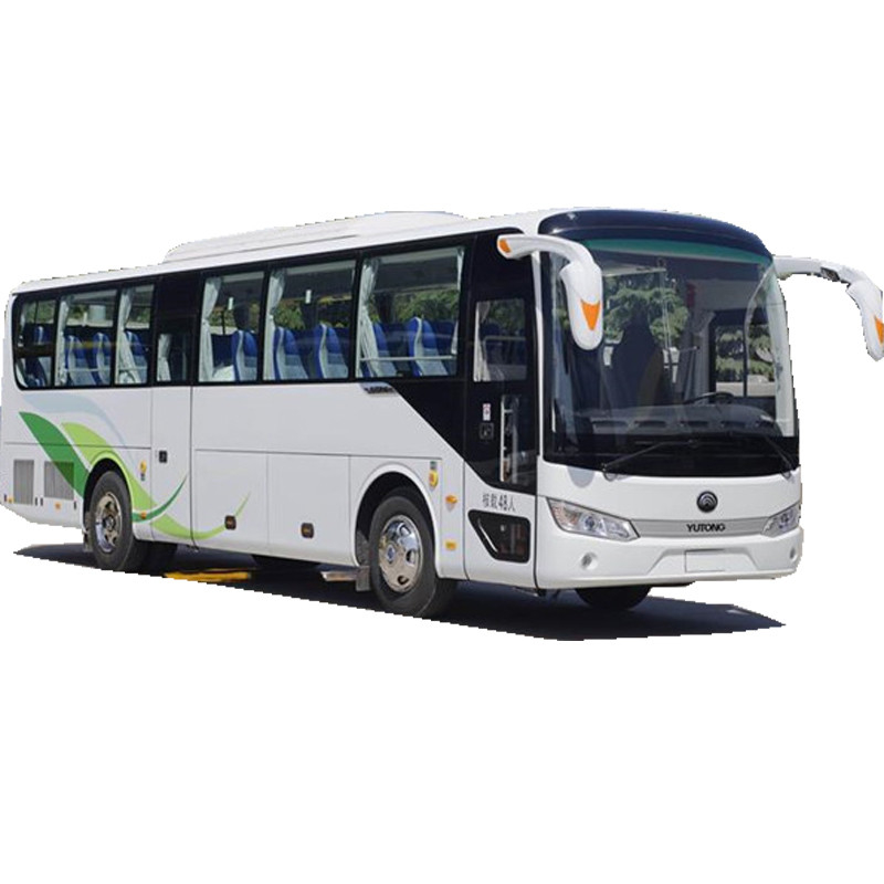 RHD / LHD كلاهما متاح حافلات Yutong مستعملة 3 + 2 تصميم ديزل 60 مقعدًا YUTONG Coach