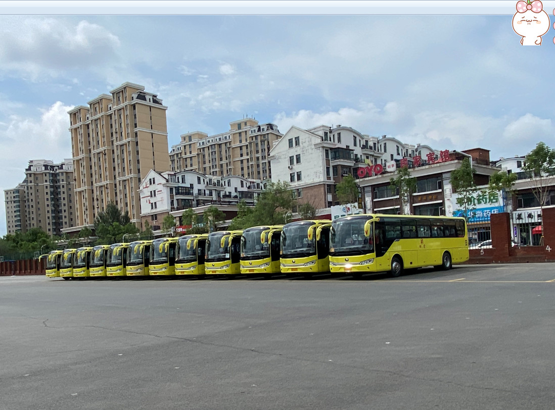 RHD / LHD كلاهما متاح حافلات Yutong مستعملة 3 + 2 تصميم ديزل 60 مقعدًا YUTONG Coach