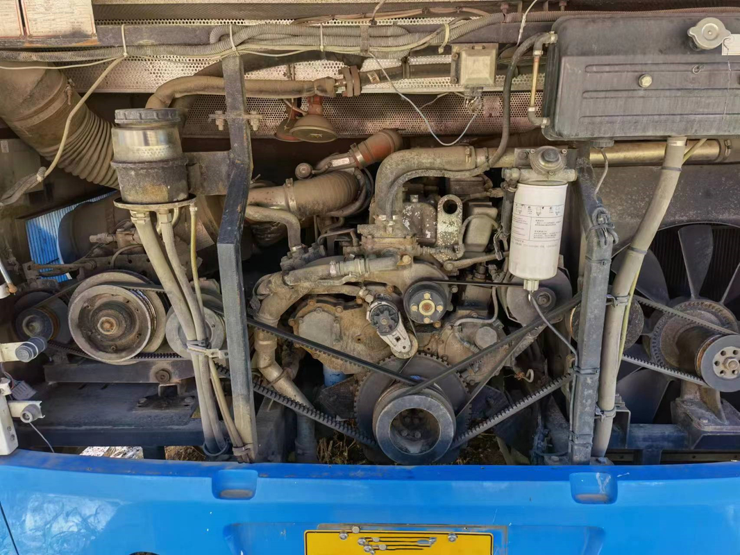 المحرك الخلفي Sunlong المستخدمة في الباص LHD SLK6122 Air Bag Suspension 55seats High Chaسيه