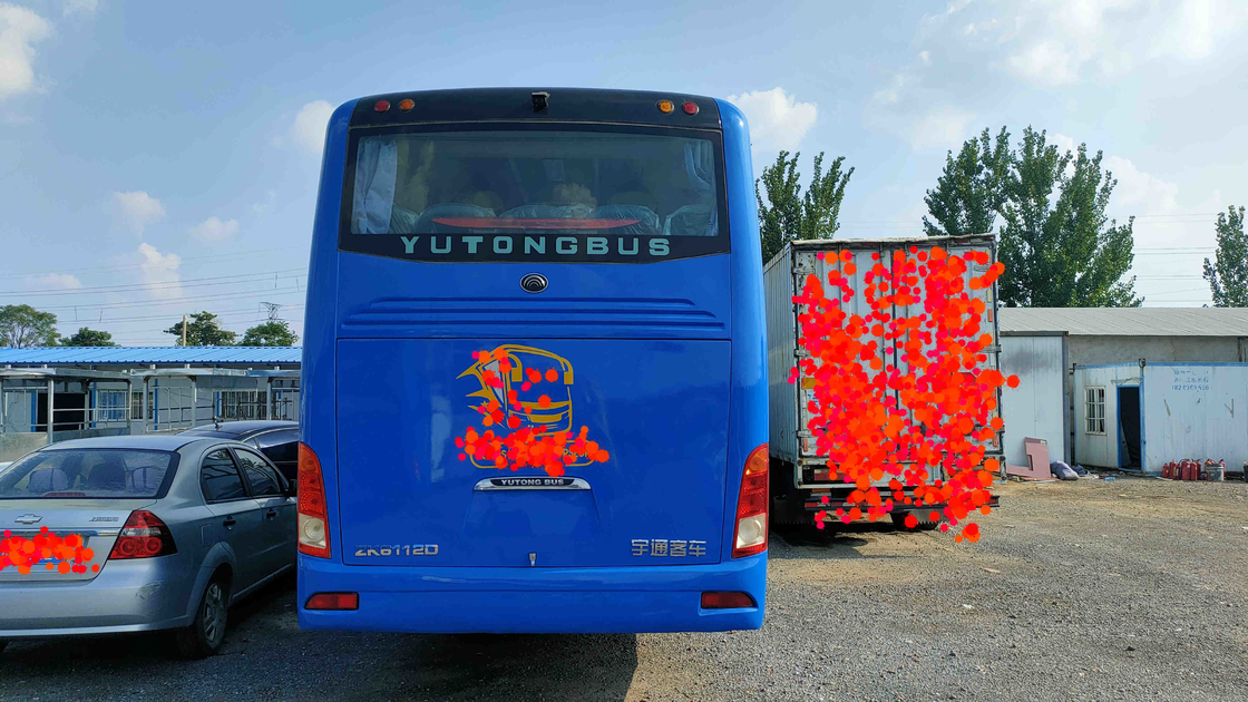 محرك أمامي للحافلة Yutong Brand Right Hand Drive 53seats WIFI System ZK6112D Condition