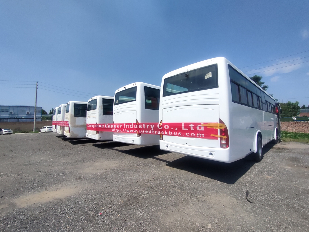 محرك اليد اليمنى Yutong Bus Zk6116d F11 مستعمل محرك أمامي 53seats بابين نافذة تبطين