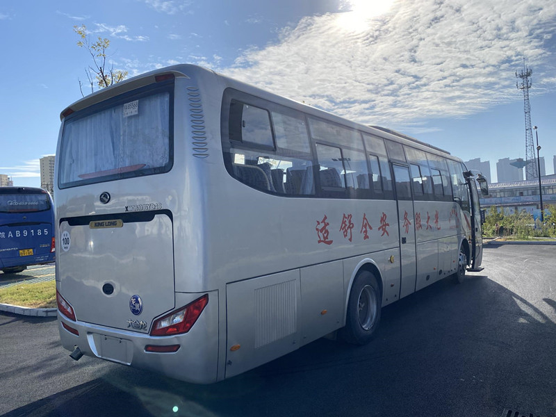 2014 سنة 45 مقعدًا حافلة سياحية Kinglong XMQ6101 مع محرك ديزل LHD Steering