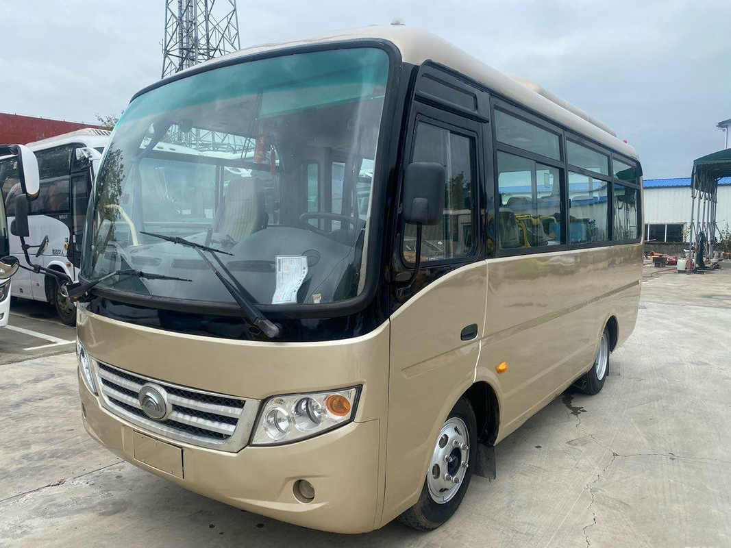 Zk6608d مستعملة حافلة صغيرة Yuchai Engine 85kw Yutong Coach Euro IV محرك اليد اليسرى