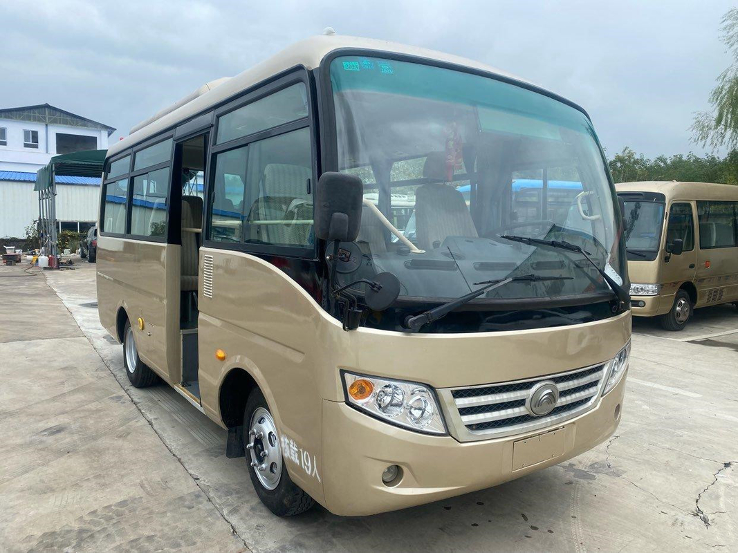 Zk6608d مستعملة حافلة صغيرة Yuchai Engine 85kw Yutong Coach Euro IV محرك اليد اليسرى