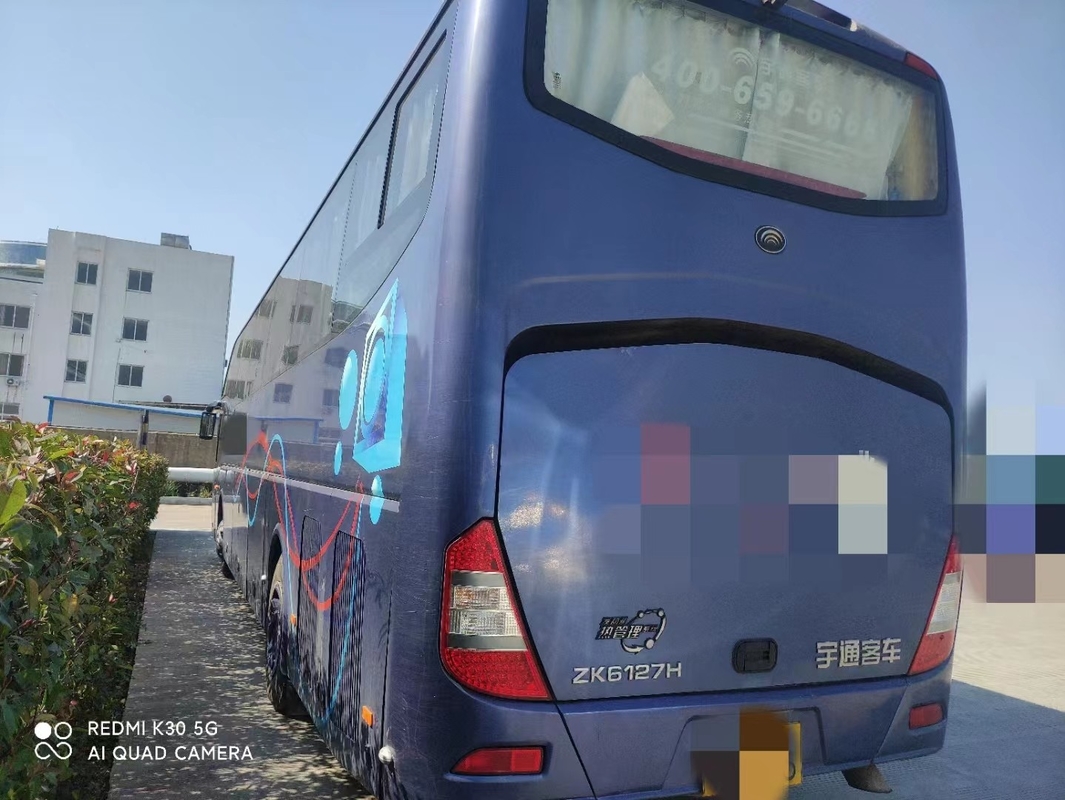 ZK6127 55 مقعدًا تستخدم Yutong Bus 2014 سنة محرك Weichai مع تعليق زنبركي ليفي