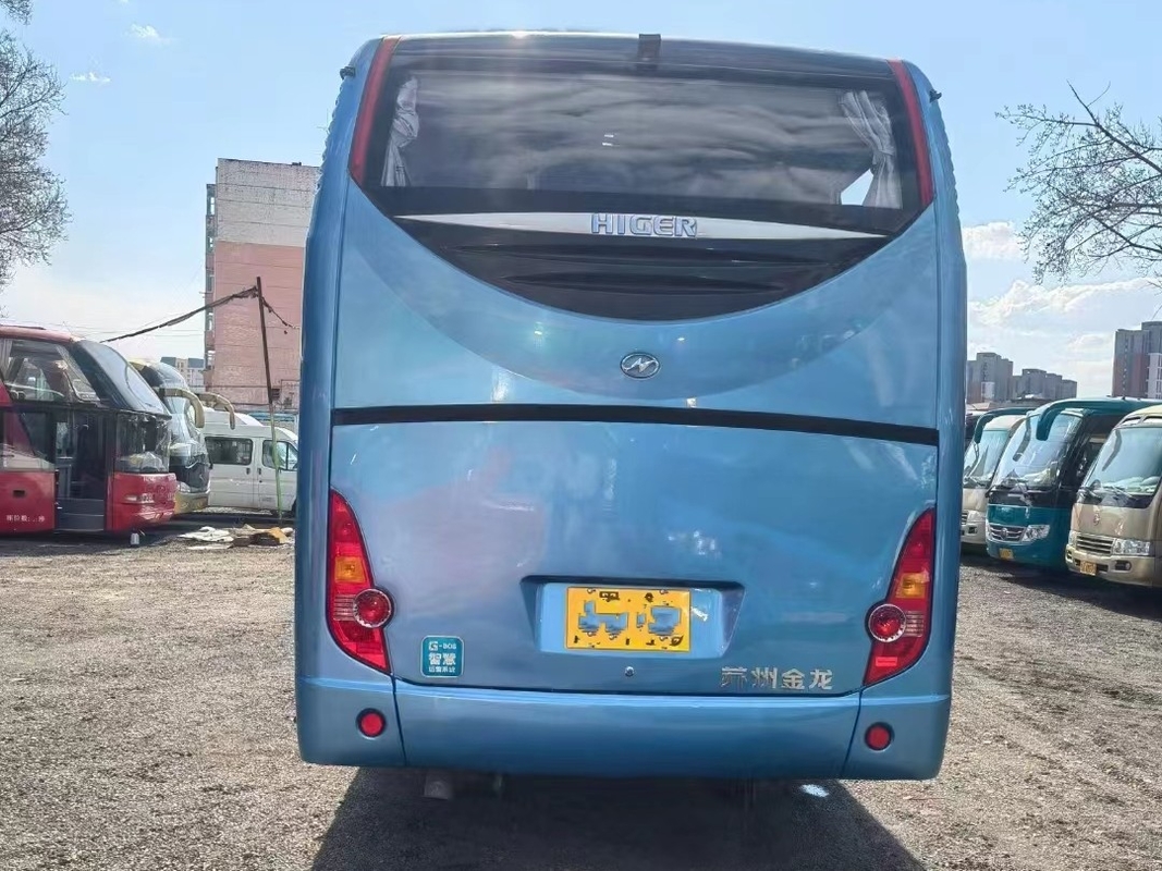 Higer KLQ6898 مستعملة محرك 35seater Yuchai للحافلة اليسرى للنقل