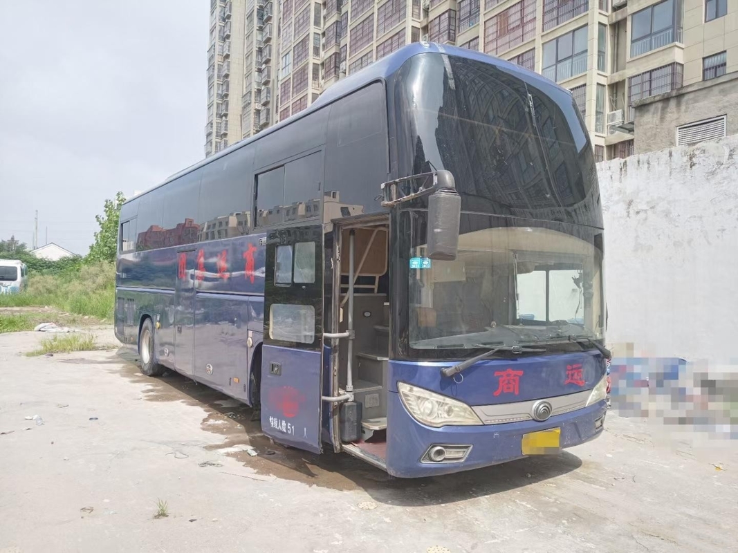 حافلات المسافات الطويلة Yutong ZK6118 51seats Yuchai 206kw Two Door Used Tour Coach