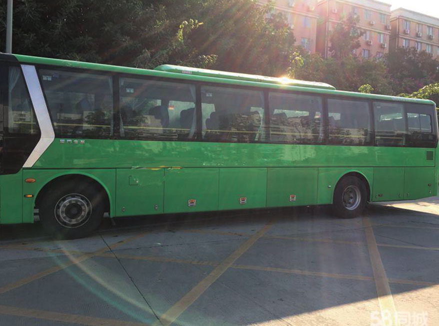 Rhd Lhd City حافلة ركاب مستعملة Kinglong مستعمل 54 مقعدًا 218 Kw