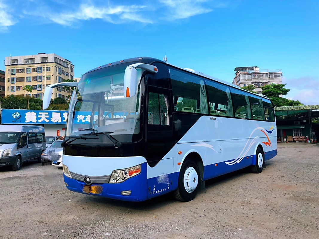 مستعملة ركاب حافلات Yutong 49 مقعدًا Rhd Lhd محرك ديزل