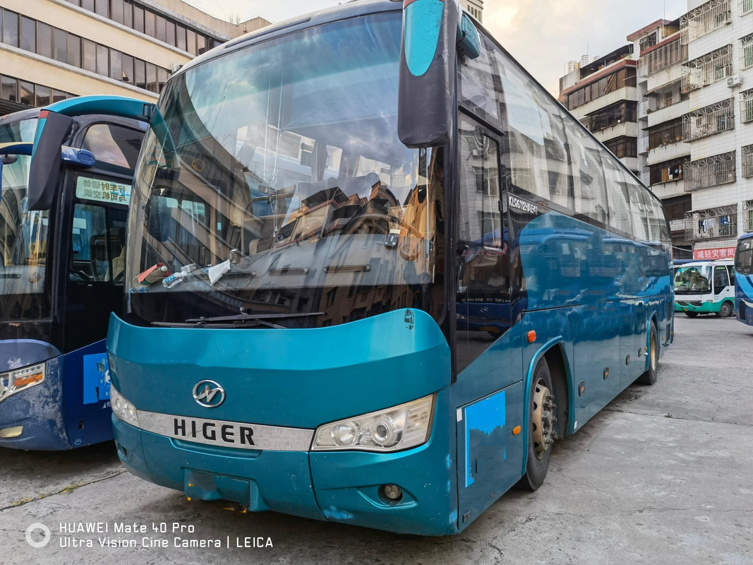 مستعملة حافلة ركاب محرك ديزل حافلة 47 مقعدًا مستعملة Kinglong Bus للبيع