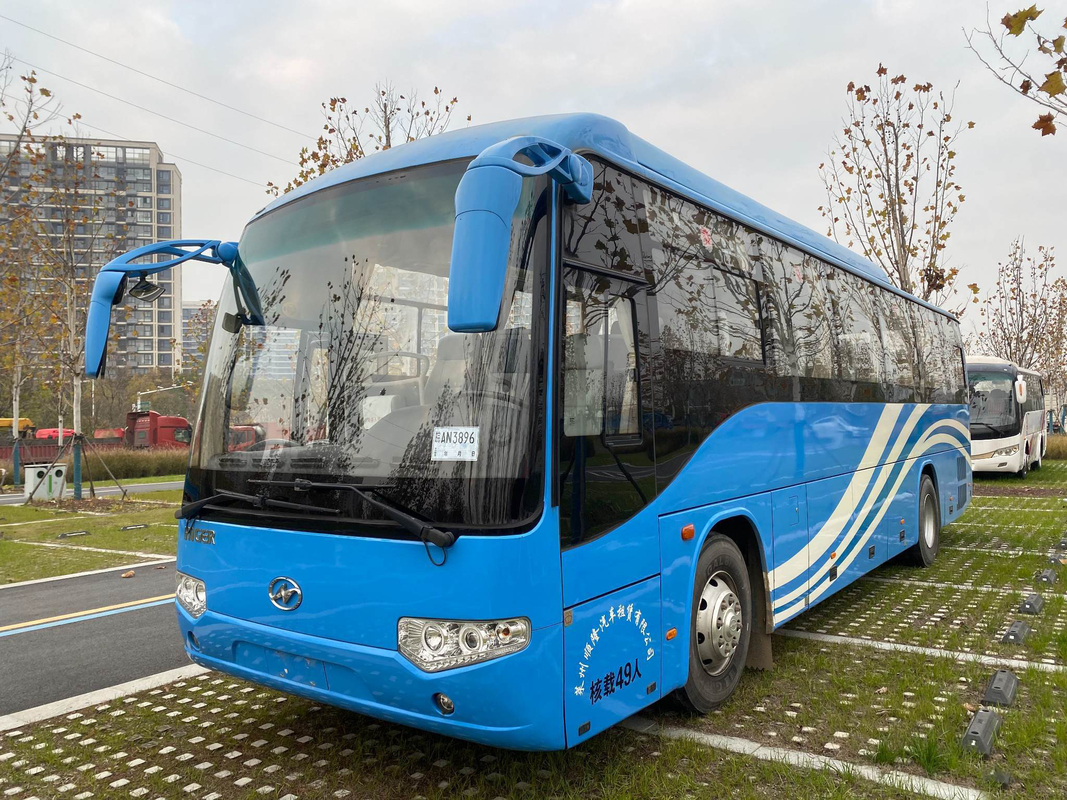 حافلة فاخرة مستعملة Kinglong 49 Seats RHD LHD Passenger Transportation Bus للبيع