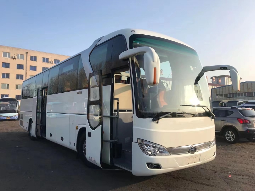 الحافلة السياحية الفاخرة الحافلة السياحية المستعملة Yutong Zk6122 Yuchai 330hp ذات المحرك الخلفي