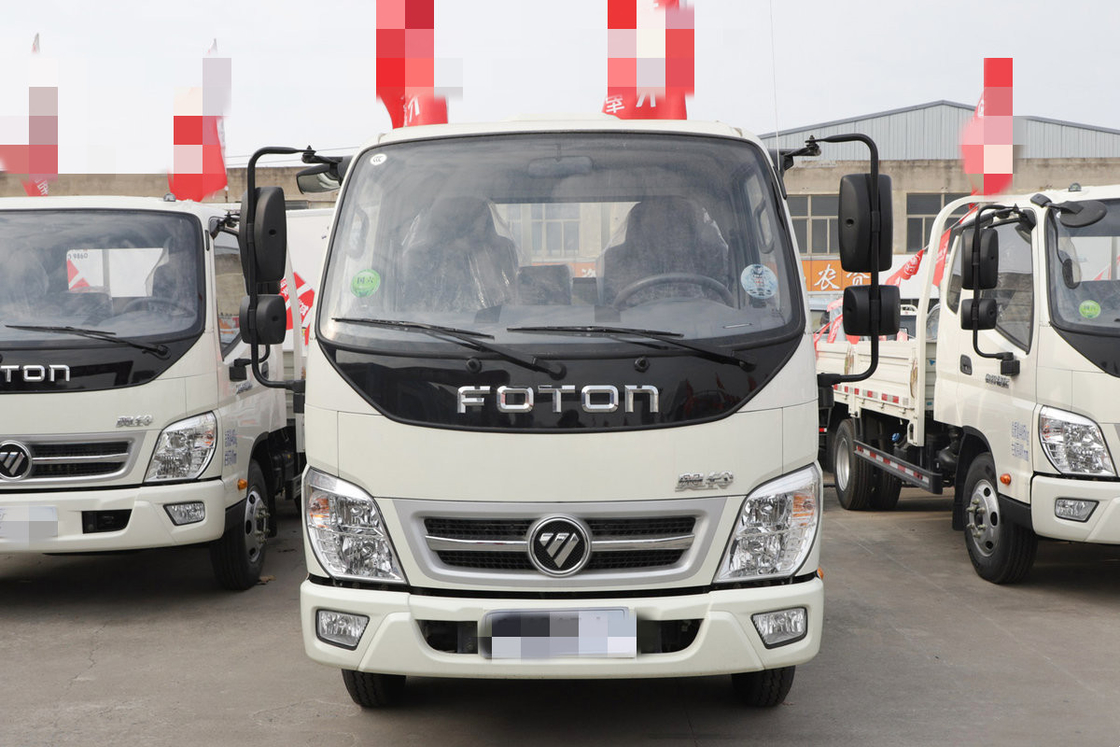 مستعملة شاحنة قلابة 132hp Light Dump Truck 4x2 New Tipper Tipping Left Hand Drive Foton Trucks
