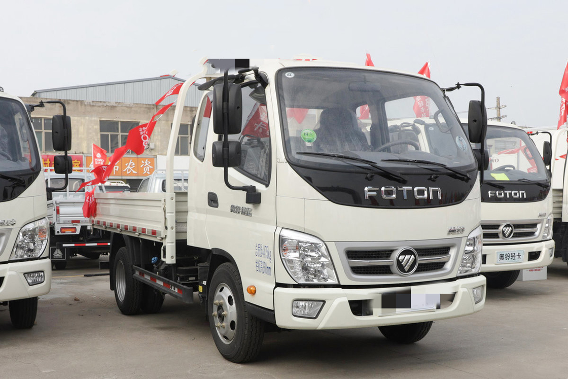 مستعملة شاحنة قلابة 132hp Light Dump Truck 4x2 New Tipper Tipping Left Hand Drive Foton Trucks
