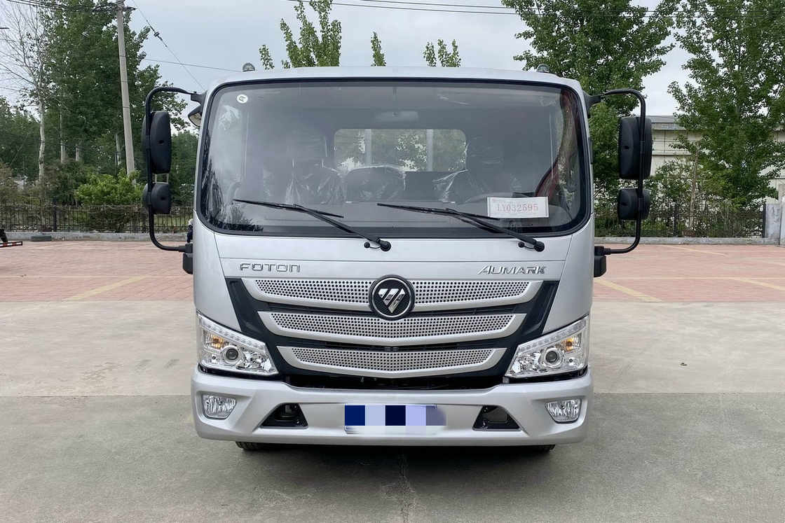 156hp مستعملة شاحنة قلابة Euro 6 شاحنات صغيرة للفلبين 5t Farm مستعملة شاحنات قلابة أحادية المحور