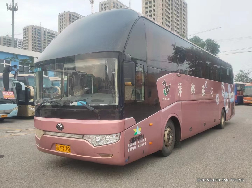 الحافلات المستعملة Yutong ZK6122 حافلة مستعملة 2016 سنة 55 مقعدًا ديزل المدينة